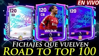 FICHAJES QUE VUELVEN AL TEAM + CAZATALENTOS y RANK AL TOP 100 MUNDIAL  !!! FC 26 MOBILE
