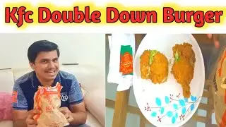 Kfc Double Down Burger | Review | kfc | chicken kfc #kfcchicken #kfcdoubleburger #kfc