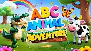 🐘🦁 ABC Animal Phonics Song | Learn Animals from A to Z! | Fun Kids Cartoon