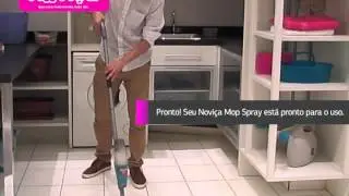 Como usar o Novi&ccedil;a Mop Spray