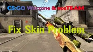 CS:GO Warzone & nosTEAM fix skin problem 2017 (Well you can try this in 2018 of course)
