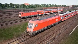 Train Sim World 5 &Ouml;BB 1116 Siemens ES64U2 Euro Sprinter Taurus Tharandter Rampe PS5 Gameplay