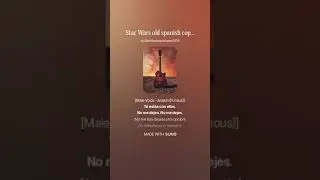 Star Wars old spanish copla Mustafar B Suno ManuYecla