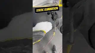 Cleaning and Static Elimination (Auto Body Repair Process)