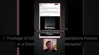 ❌ Footage of #US Army Special Operations Forces in a ... in #Venezuela? #FactCheck @deptofwar