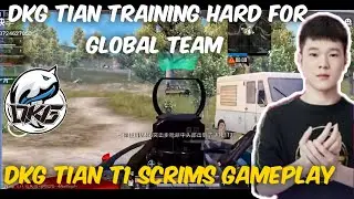 Dkg tian T1 Scrims Gameplay|Dkg tian|dkg tian pubg|pubgmobile|BGMI|Chinese pros