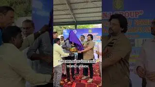 Topstar Prashanth Unveils 2025 TN Volleyball Trophy! 🔥🏐