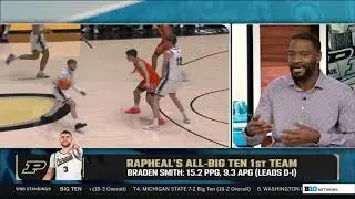 Who Made Rapheal's All-Big Ten 1st Team? | B1G Today