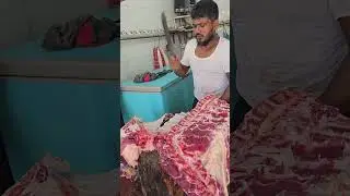 Ox Beef Cutting Skills #trending #shorts #youtubeshorts