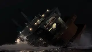 MS Herald of Free Enterprise - Sinking Animation