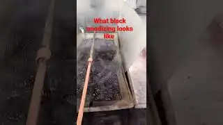 what black anodizing looks like