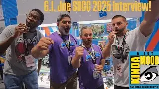 GIJoe SDCC 2025 Interview! Thunder Machine HasLab?! Fridge Reveal?