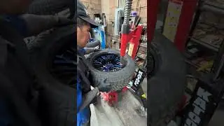 Installing 20&rdquo; rims 🔥