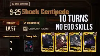 Canto 9-25 EX Clear in 10 Turns (No EGO / Durante) - Limbus Company