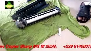 unboxing and Installation of a new Copier Sharp MX M 265N / Installation Compl&egrave;te du Copieur sharp