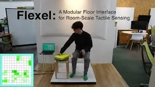 Flexel: A Modular Floor Interface for Room-Scale Tactile Sensing - Full Video