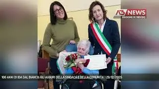 100 ANNI DI IDA DAL BIANCO: GLI AUGURI DELLA SINDACA E DELLA COMUNITA' | 29/12/2025
