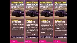 FORZATHON - D&Eacute;FI HEBDOMADAIRE / D&Eacute;FI RELEV&Eacute;