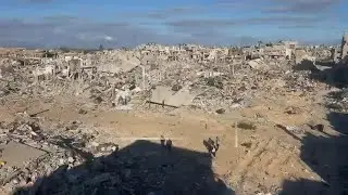 Palestinians in Gaza spend their first night without fear of airstrikes