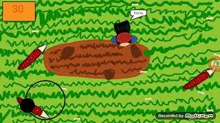 Тест моеого уровня в игре Yummy Planet / Пародия на Tasty Planet