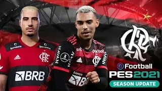 Editar Face/Habilidades Matheuzinho Flamengo PES 2021 (Usando Copiar Base)