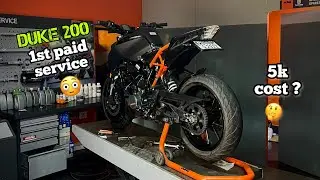 4th Service On My Duke 200 || Expensive or Not || Full Details📌 