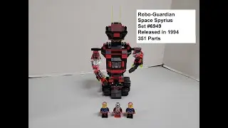 Lego Robo Guardian Spyrius Space Set #6949 Speed Build
