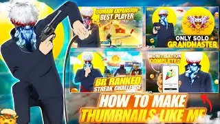 😍 How To Make ATTRACTIVE Thumbnail For Your Gaming Channel ✨ | TELUGU | 2GBFAITH