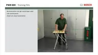 Utbildning:  Arbetsbord PWB 600