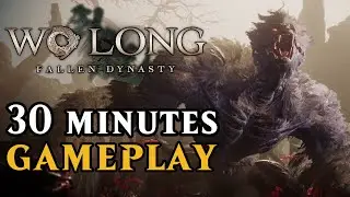 30 Minutes of New Wo Long Fallen Dynasty Gameplay and Boss Fight (4K 60 FPS)