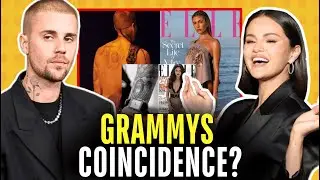 Justin Bieber caught in HUGE coincidence between Hailey and Selena Gomez at Grammys