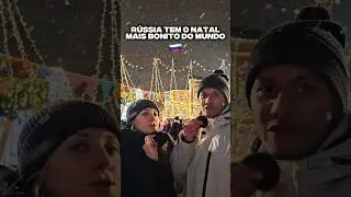 Como &eacute; a feira de Natal em Moscou na Pra&ccedil;a Vermelha 🇷🇺