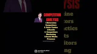 Competition Analysis#shorts#youtubeshorts #business #competitionanalysis #sales #growth #ganeshkorde