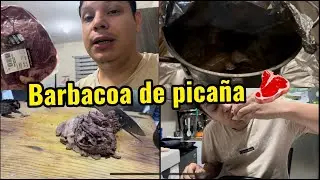 Haciendo barbacoa de picaña🥩 | | video recuerdo/experimento 👨‍🔬