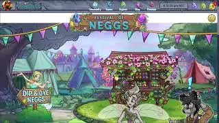 05.01 another day at the festival, and a small surprise at the end! &mdash; playing neopets in 2024