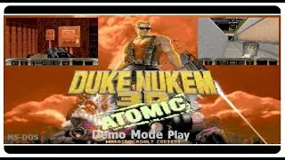 MS-DOS Game 듀크뉴켐3D 아토믹에디션 DemoMode Play Duke Nukem 3D Atomic Edition