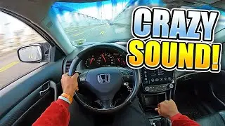 LOUD 7TH GENERATION V6 ACCORD TEARS UP THE STREETS! (POV)