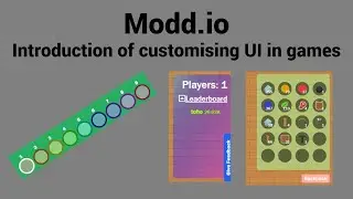 Modd.io-Introduction of customising UI in games