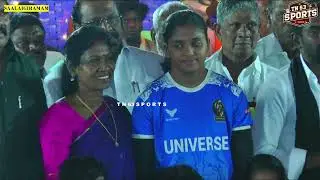 TAMILNADU TEAM GET A SPECIAL SPORTS KIT |ILAYANGUDI| WOMEN'S KABADDI TOURANMENT-2025