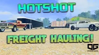 Farming Simulator 2015 - Freight Hauling Port o' Potties & Cars!