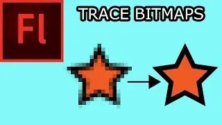 Working with Bitmaps in Flash CS5: 002 - Trace Bitmaps