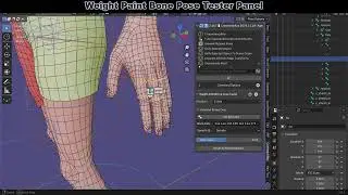 Weight Paint Bone Pose Tester for Blender Updated