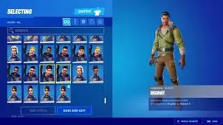 Fortnite: Battle Royale - Unused Chapter 2 Default Skins