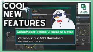 Game Maker Studio Release Notes Version 2.3.7.603