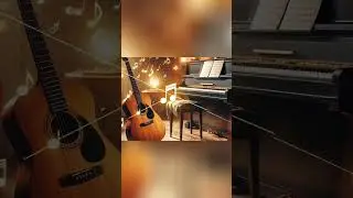 Magical Music Studio Vibes  Piano Meets Guitar Dreams!