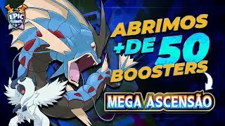 CHEGARAM AS MEGAS!! ABRINDO +50 PACOTES DA NOVA COLE&Ccedil;&Atilde;O DO POK&Eacute;MON TCG POCKET