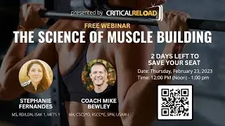 2-DAYS LEFT | FREE The Science of Muscle-Gain Webinar