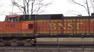 BNSF Engine on CSX L119 Train