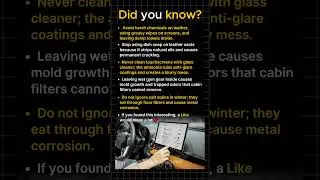 Stop Doing This to Your Car Interior!