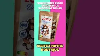 Noisettines ZUSTO enrob&eacute;es de chocolat Dukan #dukan #r&eacute;gime #pierredukan #dukannewboutique